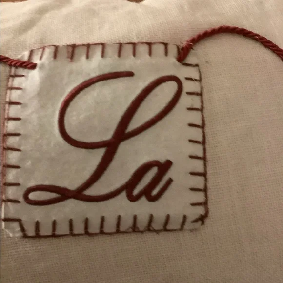 Pottery Barn Fa La La Holiday Pillow - Picture 6 of 7